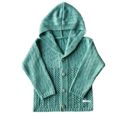 Organik Pamuk El Örgüsü Bebek Hırkası & Çocuk Hırkası Hediyeli Set