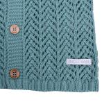 Organik Pamuk El Örgüsü Bebek Hırkası & Çocuk Hırkası Hediyeli Set